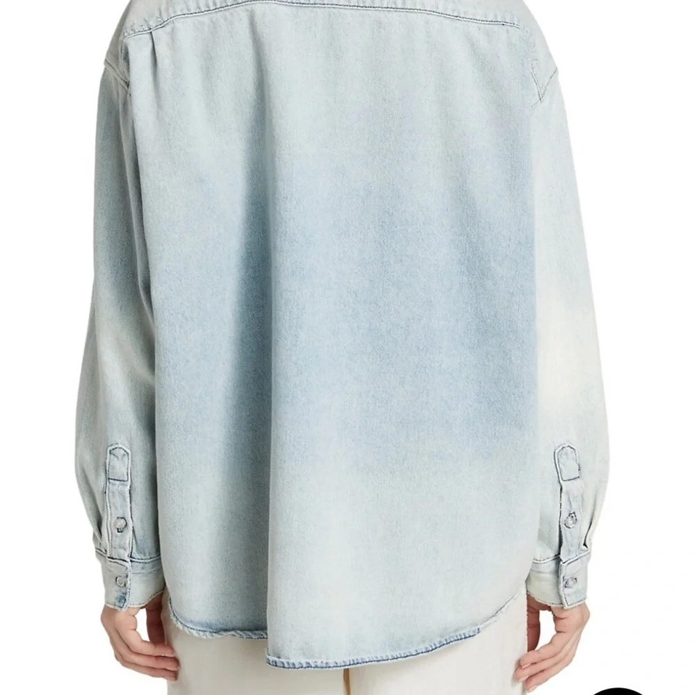 NSF Busy Boyfriend Denim Shirt​​ - Picture 6 of 8